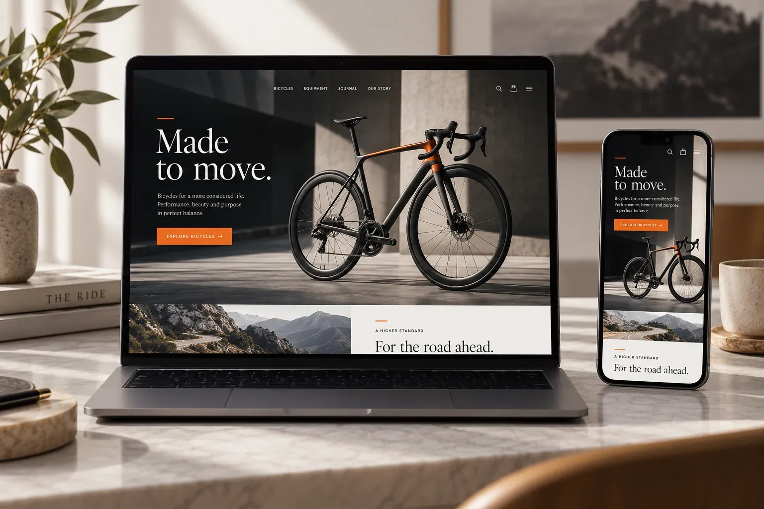 Illustrative visual for website performance optimisation